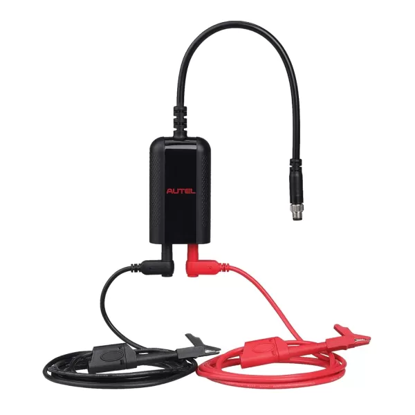 Autel MaxiBAS BTAK Battery Tester Accessory Kit Measure Voltage Current Resistance Battery Strength Digital Readouts Current Clamp Vehicle Electrical System 20mA to 400A AC/DC Used with BT608 BT609