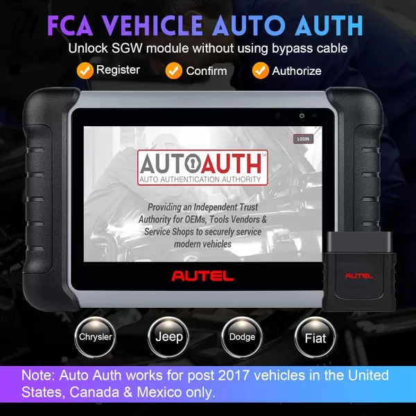 Autel MaxiCOM MK808Z-BT with 60$ MV108, Android 11 Bi-Directional Control Scanner, 28+ Service, 2023 Upgraded of MK808BT/MK808S, FCA Auto Auth, All System Diagnostic Tool for OBDII Cars &amp; 12V Trucks