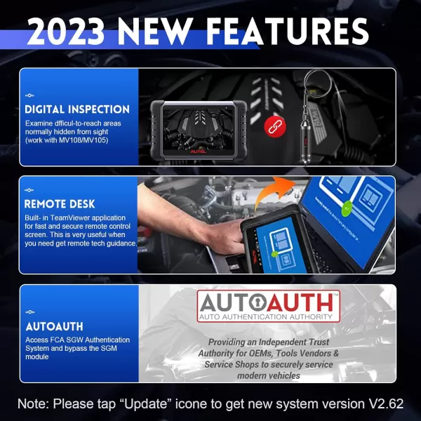 Autel MaxiCOM MK808Z Diagnostic Scan Tool - Android 11 Based Bi-Directional Control, 2023 Upgraded Ver. of MK808/MX808, All System Diagnosis, FCA Auto Auth, Oil Reset)
