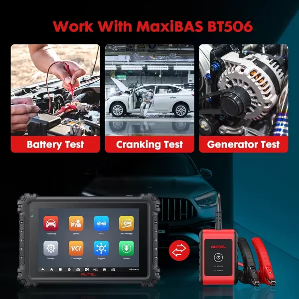 Autel MaxiCOM MK906 Pro Scanner, Android 10 Based ECU Coding Scan Tool, 2023 Upgrade of MaxiSYS MS906BT &amp; MS906 Pro, Bi-Directional Scanner with 36+ Services, Support BT506 &amp; MV108