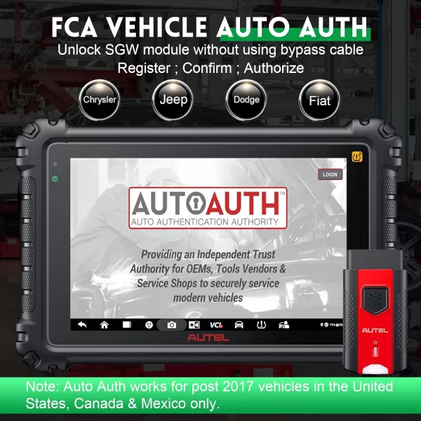 Autel MaxiCOM MK906Pro-TS Diagnostic Scan Tool - 2023 Upgraded Ver. of MS906TS/MS906 Pro/MK906 Pro/MS906BT, Full TPMS Function, ECU Coding, 36+ Services Bi-Directional Control Scan Tool, FCA Auto Auth