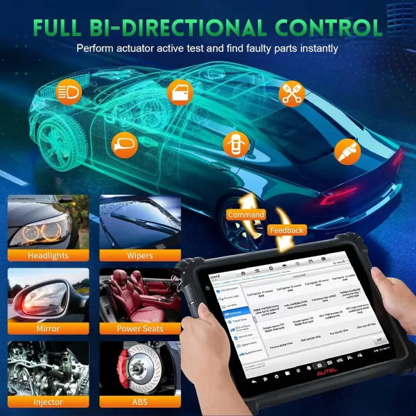 Autel MaxiCOM Ultra Lite, 2 Years Free Updates , Same as Autel Ultra, Intelligent Diagnostic, Topology Mapping, J2534 ECU Programming &amp; Coding, Updated of MS919/ MS909/ Elite II, 40+ Service, Same as Autel Ultra, Intelligent Diagnostic, Topology Mapping, J2534 ECU Programming &amp; Coding, Updated of MS919/ MS909/ Elite II, 40+ Service)
