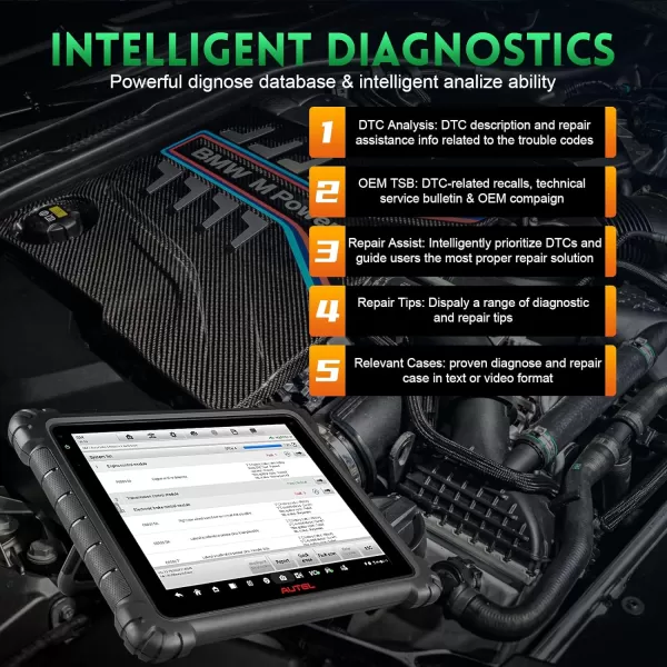 Autel MaxiCOM Ultra Lite, 2 Years Free Updates , Same as Autel Ultra, Intelligent Diagnostic, Topology Mapping, J2534 ECU Programming &amp; Coding, Updated of MS919/ MS909/ Elite II, 40+ Service, Same as Autel Ultra, Intelligent Diagnostic, Topology Mapping, J2534 ECU Programming &amp; Coding, Updated of MS919/ MS909/ Elite II, 40+ Service)