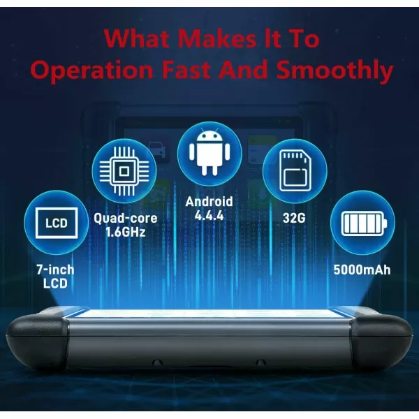 Autel MaxiCheck Maxicom OBD2 Diagnostic Scanner MX808 With 5ft Extension Cable Full Systems And Service Functions Oil Reset EPB BMS SAS DPF TPMS Relearn IMMO With 5ft Extension Cable Full Systems And Service Functions Oil Reset EPB BMS SAS DPF TPMS Relearn IMMO)