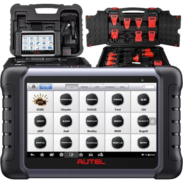 Autel MaxiDAS DS808K Bi-Directional Scanner: 2023 Version ECU Coding Scan Tool, Upgrade Version of MP808/ DS708/ DS808, 31+ Service, Same As MaxiSYS MS906, Offline ECU Programming, Work with MV108