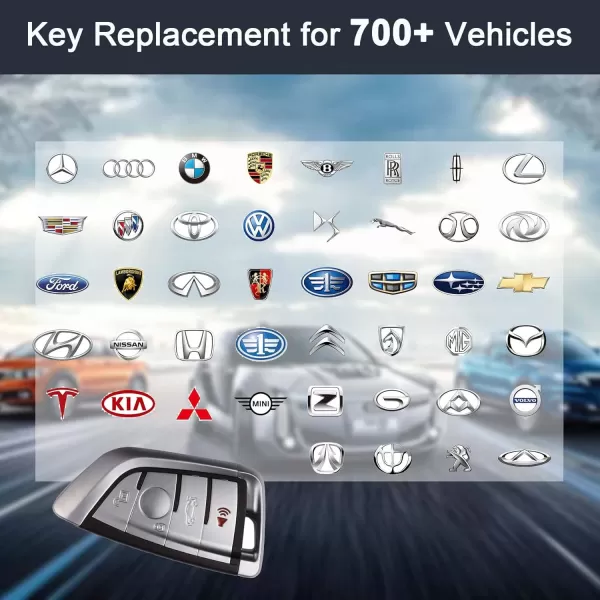Autel MaxiIM IKEY, IKEYBW004AL, Work with KM100, Universal Car Key, OE-Quality Smart Key for BMW, Key Fob Programming, IMMO Learning, Vehicle Blank Key, Key Creation/Clone, Chip Read/Write