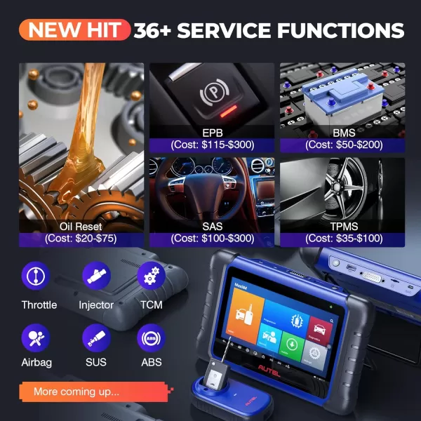 Autel MaxiIM IM508 Key Programmer, 2-Year-Free Update, with XP200 Key Fob Programming Tool, Bi-Directional Scan Tool, All-System Diagnostics, Same IMMO as IM508S and IM508 PRO