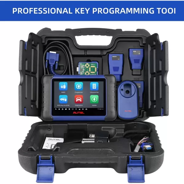 Autel MaxiIM IM508S Automotive Key Fob Programming Tool with XP200 IMMO Key Programmer Bidirectional Control Scan Upgraded of IM508 MK808S KM100 E All System Diagnostic 40+ Services, AutoAuth FCA