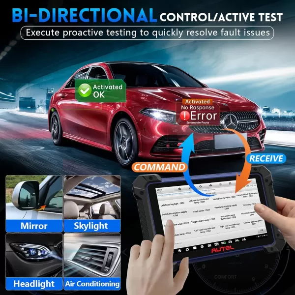 Autel MaxiIM IM608 II Key Fob Programming Tool, Upgrade of IM608 PRO/IM608/IM508, Top IMMO Functions with XP400 Pro Key Programmer, Advanced J2534 ECU Programming &amp; Coding, Bi-Directional, 40+Services