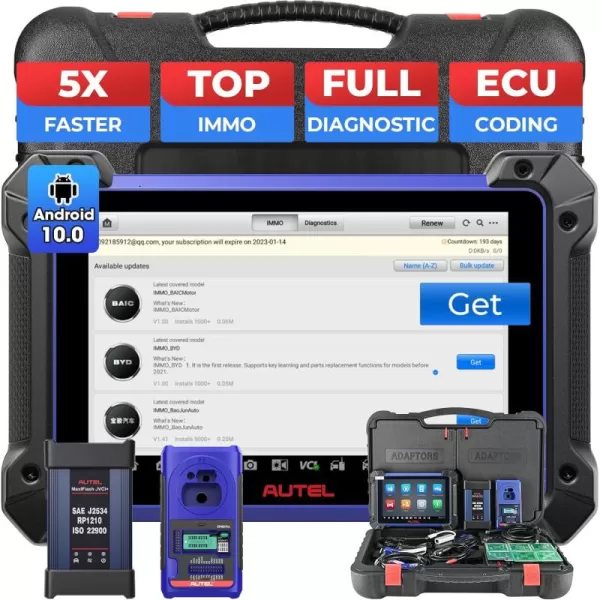 Autel MaxiIM IM608 PRO 2: Same as IM608S II/ IM608 II/ IM608 PRO II, XP400 PRO Key Programmer for All Vehicles, Autel Scanner ECU Programmer &amp; Bidirectional Control, 40+Services, 1 Year Free Update