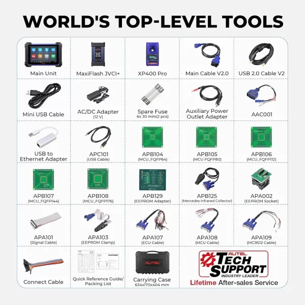 Autel MaxiIM IM608 PRO 2: Same as IM608S II/ IM608 II/ IM608 PRO II, XP400 PRO Key Programmer for All Vehicles, Autel Scanner ECU Programmer &amp; Bidirectional Control, 40+Services, 1 Year Free Update