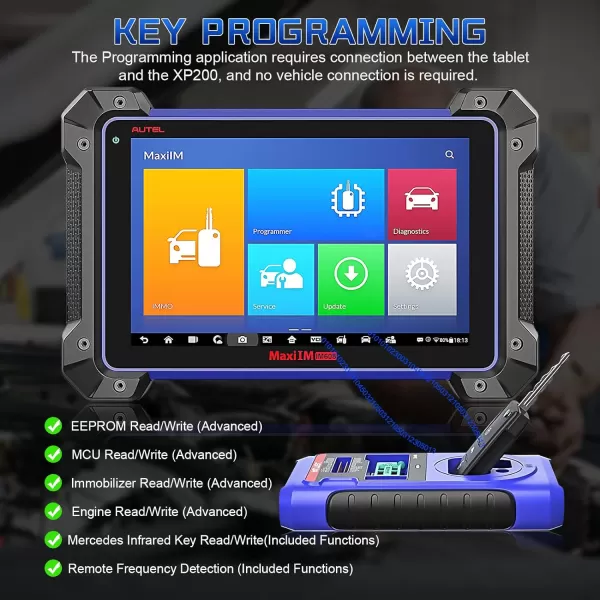 Autel MaxiIM IM608 PRO [2-Year Updates] 2023 Key FOB Programming Tool [XP400 Pro, IMKPA Kit, G-BOX2, APB112, Valued $1316] ECU Coding, Bi-Directional Diagnostic Tool, 36+ Services