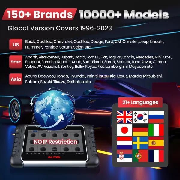 Autel MaxiPRO MP808BT PRO, 2023 Newest with 2-Year Update , ECU Coding as MS906 PRO/ MS906BT, Bidirectional Scan Tool, 30+ Service, OE Full Diagnose, Level up From MP808S, FCA SGW, 11.0 OS, ECU Coding as MS906 PRO/ MS906BT, Bidirectional Scan Tool, 30+ Service, OE Full Diagnose, Level up From MP808S, FCA SGW, 11.0 OS)