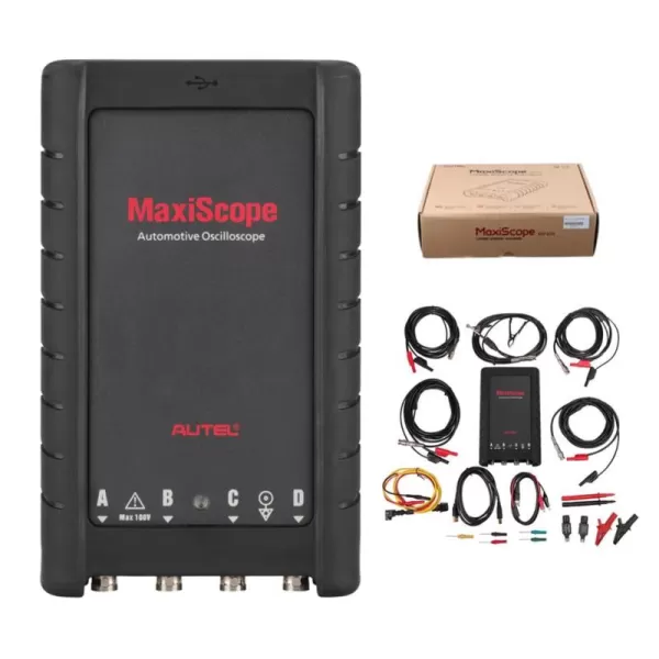 Autel MaxiScope MP408 4-Channel Automotive Oscilloscope Compatible with MS906 MS906BT MS906TS MS908S MS908S PRO MS Elite Test Electrical and Electronic Components and Circuits USB Power Supply