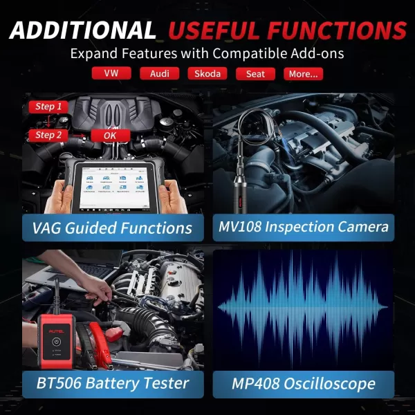 Autel MaxiSys Elite II Scanner - 2 Years Free Update , Top Intelligent Diagnostic Scanner Same as Ultra/ MS919/ MS909, J2534 ECU Programming &amp; Coding, 38+ Services, Active Test , Top Intelligent Diagnostic Scanner Same as Ultra/ MS919/ MS909, J2534 ECU Programming &amp; Coding, 38+ Services, Active Test )