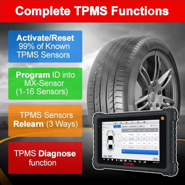 Autel MaxiSys MS906 PRO-TS OBDII Scanner, 2023 Upgrade of MS906TS MS906Pro MS906S MS906BT MK906Pro MK908, All System Diagnostic Scan Tool, Full TPMS, ECU Coding, Active Test, 36+ Service, Auto Scan