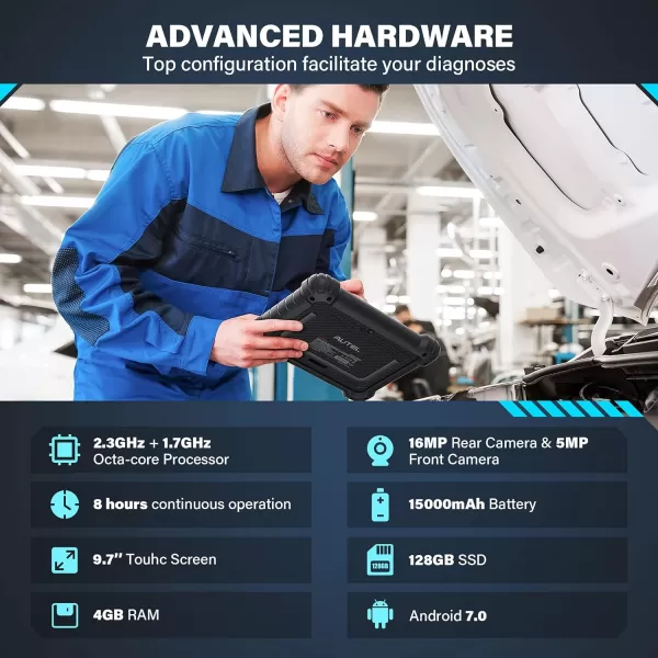 Autel MaxiSys MS909 Scanner : 2023 Auto Diagnostic Scan Tool Upgraded of MS908SP/MaxiSys Elite, Topology Module Mapping, Intelligent Diagnostics, ECU Coding &amp; Programming, Active Test, 36+ Services