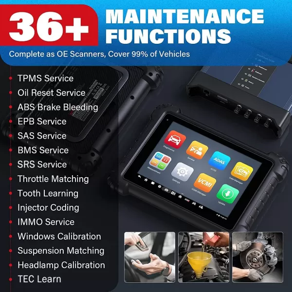 Autel MaxiSys MS919 [2023 Version], Same as Ultra, Top Intelligent Diagnostic &amp; Topology 2.0, [$2000] 5-in-1 VCMI, ECU Programming &amp; Coding, 40+ Service, Auto Scan 2.0, Upgrade of MS909 Ultra Lite