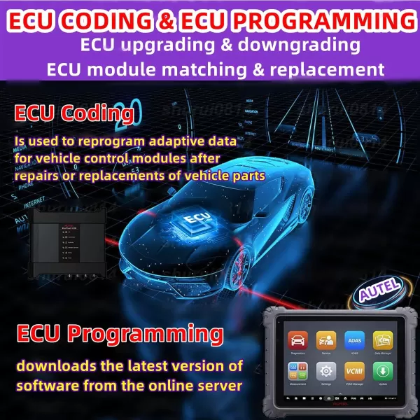 Autel MaxiSys Ultra 2023 top Version obd2 Scanner ECU Coding/Programming Topology System Diagnostic MSultra with MaxiFlash VCMI Better MS Elite MS906 MK906 MS908 MS909 MS919 S PRO ADAS
