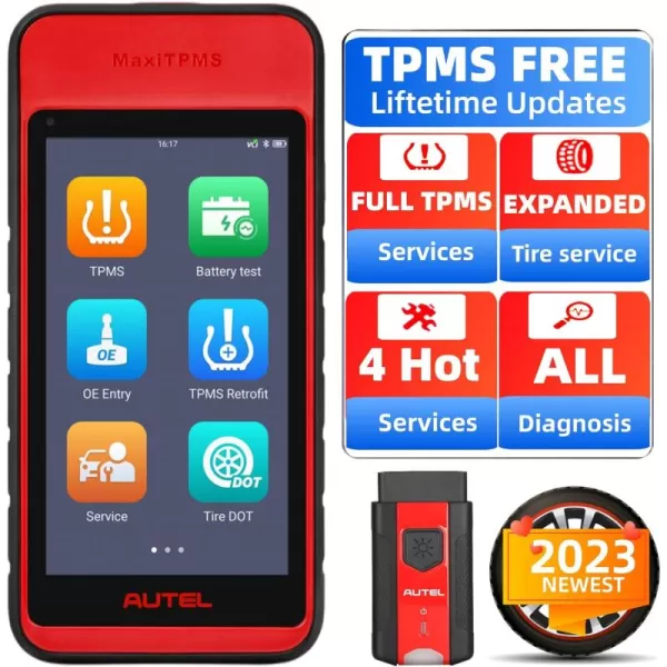 Autel MaxiTPMS ITS600 2023 Advanced TPMS Tablet Service Diagnostic Tool Wireless Android Bluetooth VCI VINscan Mx Sensor Programming OBD2 Relearn Special Functions)