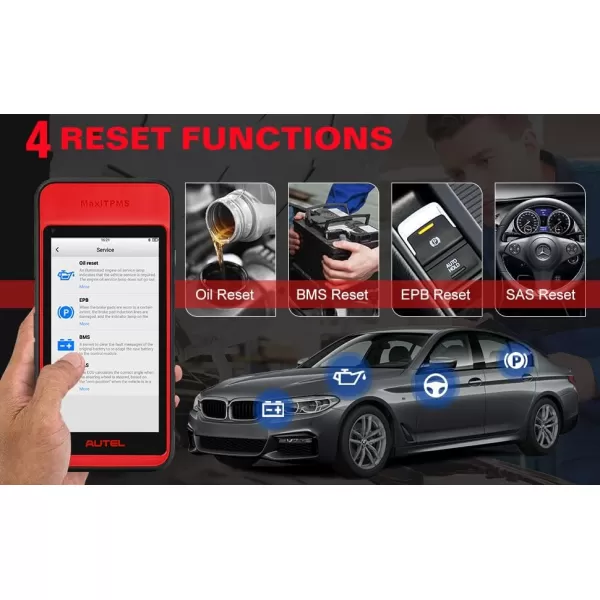 Autel MaxiTPMS ITS600 2023 Advanced TPMS Tablet Service Diagnostic Tool Wireless Android Bluetooth VCI VINscan Mx Sensor Programming OBD2 Relearn Special Functions)
