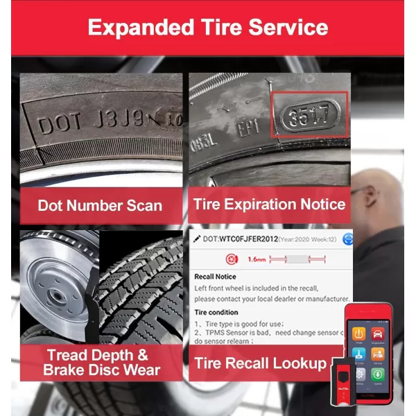 Autel MaxiTPMS ITS600Pro TPMS Programming Tool with Full TPMS, 2023 Newest Upgrade of ITS600, All System Diagnostics with AutoSCAN, 36+ Services, Free Lifetime TPMS Updates, Work with TBE200/TBE100