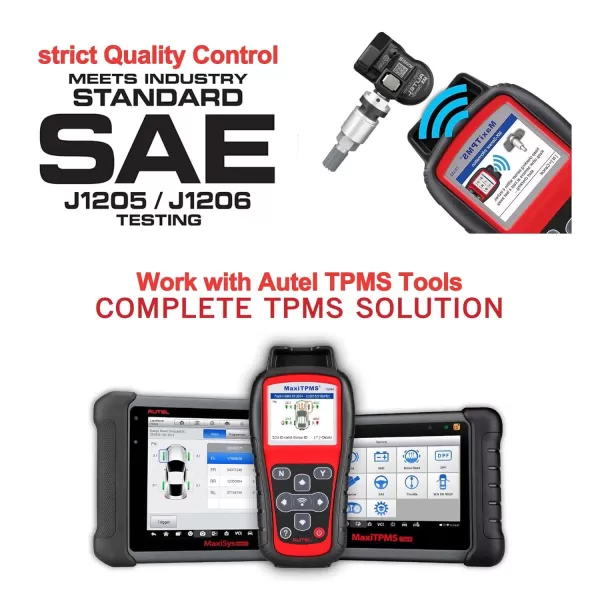 Autel MaxiTPMS MX Sensor Programmable TPMS Sensor for Tire Pressure 2 in 1  Press-in OE-Level Programmed by TS508 TS408 TS508WF TS608 MS906TS ITS600 MS906PRO-TS