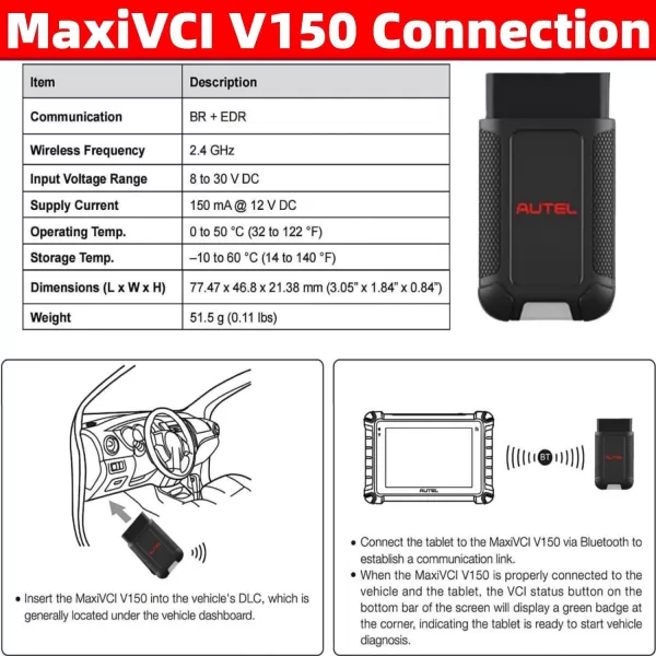 Autel MaxiTPMS TS508 TPMS Relearn/Activate/Reset/Diagnosis scan Tire Sensor Tool Quick &amp; Advance Mode Program MX Sensor Diagnostic Sensors ID Read/Clear TPMS DTCs