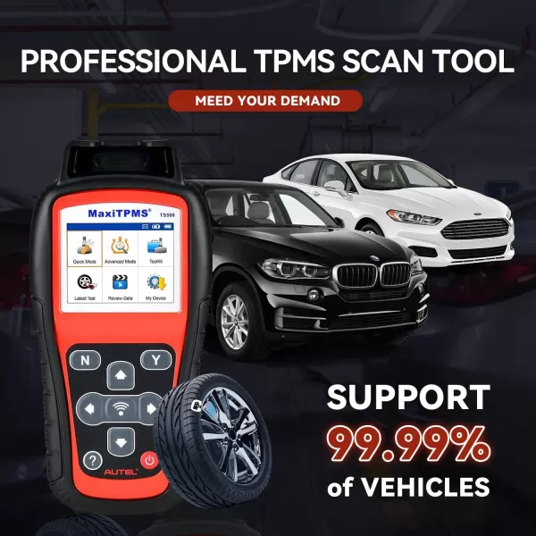 Autel MaxiTPMS TS508WF Relearn Tool  Upgraded of TS508, TS601, Program MX-Sensors, Activate/Relearn All Sensors, TPMS Reset, Read/Clear TPMS DTCs, Key Fob Testing Upgraded of TS508, TS601, Program MX-Sensors, Activate/Relearn All Sensors, TPMS Reset, Read/Clear TPMS DTCs, Key Fob Testing)