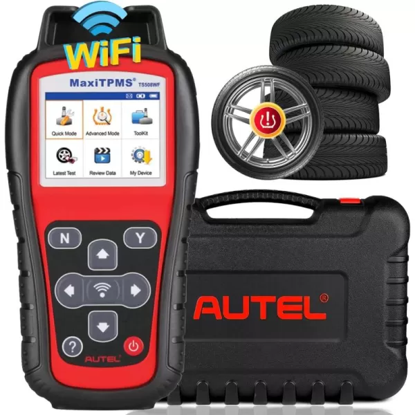 Autel MaxiTPMS TS508WF TPMS Relearn Tool - 2023 Newest WiFi Ver. of TS508/TS601, Activate/Relearn/Reset/Diagnosis All Sensors, Program MX Sensor, TPMS Programming Tool Quick &amp; Advance Mode