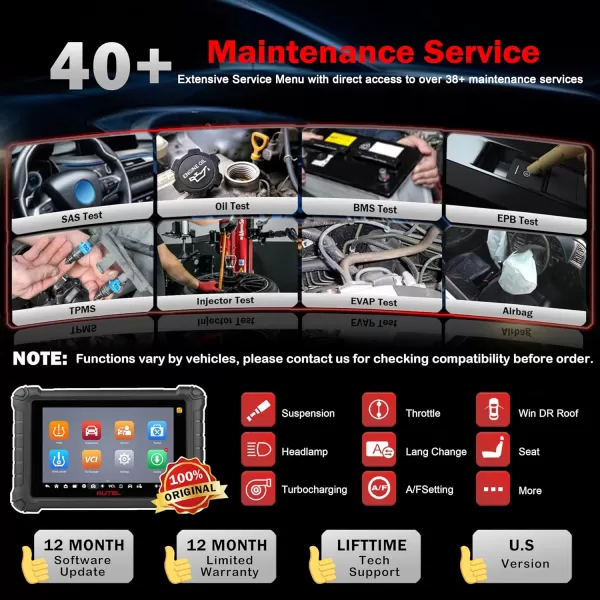 Autel MaxiTPMS TS900, Autel TPMS Programming Tool, Autel Scanner, Program MX Sensor, Full TPMS, Bi Directional Control, All System Diagnostics, Better TS408 TS508 TS608 MX808 MX900 Same as MX900TS