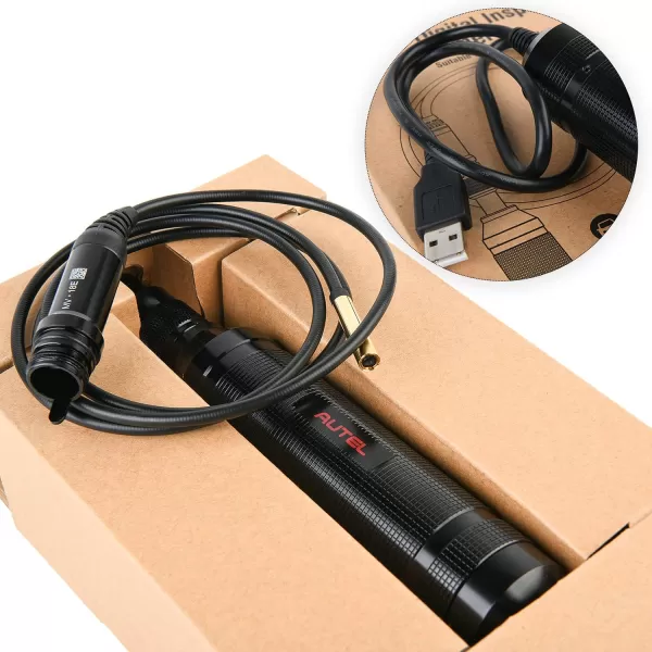 Autel MaxiVideo MV105 Digital Video Scope with Waterproof Imager Head and Cable USB Connection Compatible with PC MS906S MS906BT MS906TS MK906BT MK908P MS908P MS908S Pro MS909 MS919 MS Ultra MS Elite
