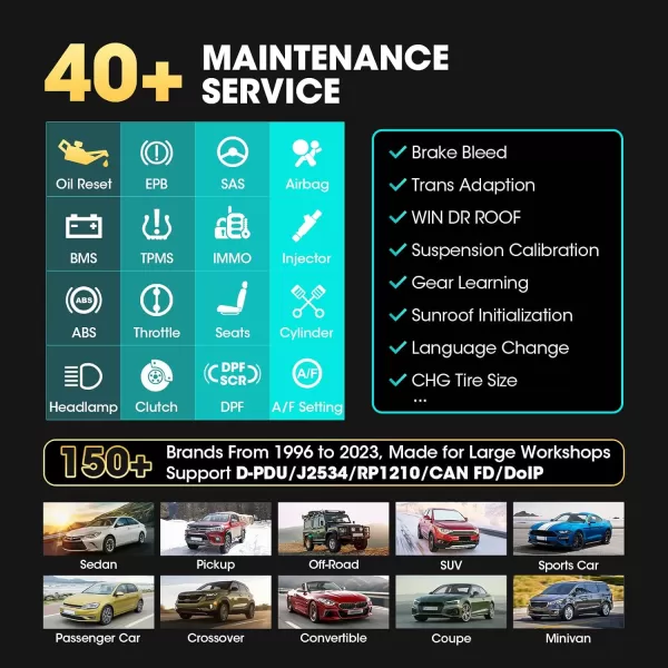 Autel Scanner MaxiCOM Ultra Lite, 2023 Upgrade of Maxisys Ultra/MS919 with 2-Year Update, Intelligent Diagnostic Scan Tool with Topology Map ECU Programming &amp; Coding, Active Test 40+ Service