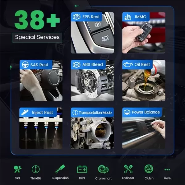 Autel Scanner MaxiSys Elite II: 2023 Alternative to Autel Ultra &amp; MS909, 2 Years Update , Intelligent Diagnostics, J2534 ECU Programming &amp; Coding, 38+ Services Bi-Directional Scan Tool, Intelligent Diagnostics, J2534 ECU Programming &amp; Coding, 38+ Services Bi-Directional Scan Tool)