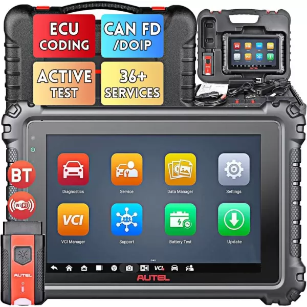 Autel Scanner MaxiSys MS906 Pro - 2023 Newest Upgrade Version of MS906BT/MK906BT/MS906TS/MK908/MS908, Bi-Directional Control, ECU Coding, 36+ Services, Guided Functions, FCA AutoAuth )