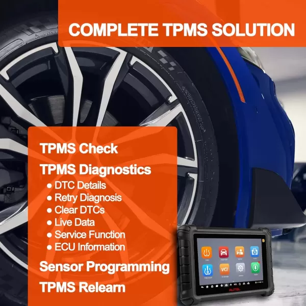 Autel Scanner MaxiTPMS TS900, 2023 Newest TPMS Programming Tool, Upgrade of TS608, Full TPMS, All System Diagnostic, 40+ Services, Active Test, Sensor Program/Relearn, Better TS408 TS508 MX808 MK808