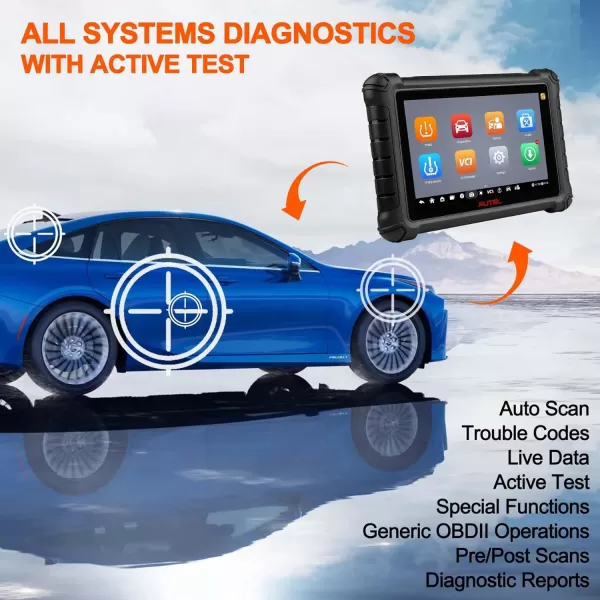 Autel Scanner MaxiTPMS TS900, 2023 Newest TPMS Programming Tool, Upgrade of TS608, Full TPMS, All System Diagnostic, 40+ Services, Active Test, Sensor Program/Relearn, Better TS408 TS508 MX808 MK808