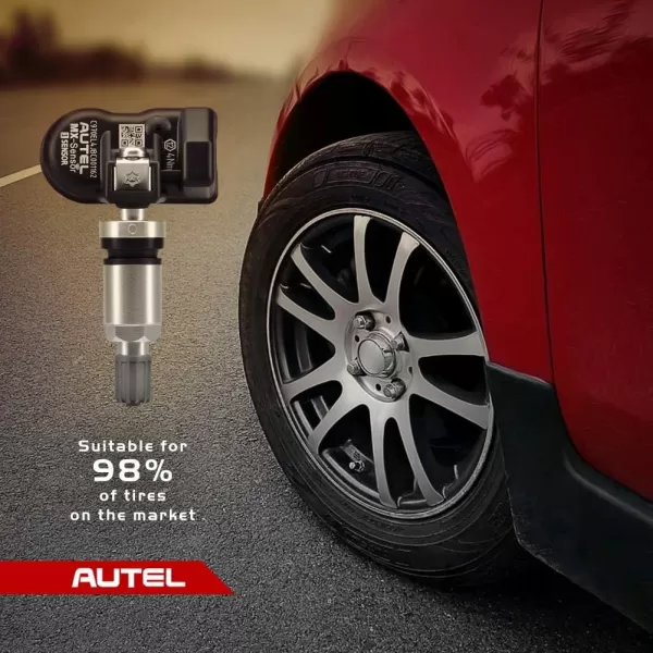 Autel TPMS Sensors 20 Pack Dual Frequency 315Mhz / 433Mhz Metal Stem Universal Tire Sensor Compatible with Autel TS900 TS401 TS408 TS501 TS508 TS601 TS608 MX808TS MS906TS ITS600