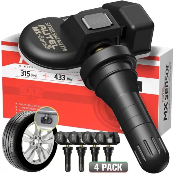 Autel TPMS Sensors MX-Sensor 2 in 1 TPS218  Screw-in OE-Level Tire Pressure Monitoring System Sensor for 99% Main Vehicles SAE Standard J1205/J1206/J2657  Screw-in OE-Level Tire Pressure Monitoring System Sensor for 99% Main Vehicles SAE Standard J1205/J1206/J2657 )