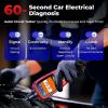 image2025 Autel Circuit Tester Power Circuit Probe Scan Tool 1224V Electrical Short Open Breaker Circuit Finder Auto Circuit Tester Digital MultimeterRelay ampamp Diode Resistance Tool Kit 20FT Long Cord