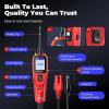 image2025 Autel Circuit Tester Power Circuit Probe Scan Tool 1224V Electrical Short Open Breaker Circuit Finder Auto Circuit Tester Digital MultimeterRelay ampamp Diode Resistance Tool Kit 20FT Long Cord