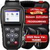 imageAutel MaxiTPMS TS408S Relearn Tool 2025 OBD Programmming Scanner Trigger OEM Universal 315 433 Sensor TPMS Reset Diagnose Read Clear TPMS DTCs Upgraded of Autel TS408 401 Work as TS501 Pro