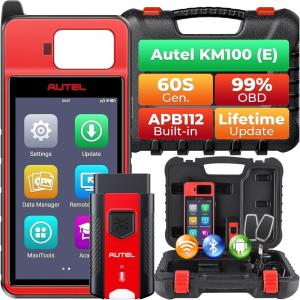 imageAutel MaxiIM KM100 E Tool 2025 Same as KM100KM100X Lite of IM508S Pro IM608 PRO 2 Builtin APB112 OBD Learning for 99 Vehicles Auto VIN ampamp Scan VINLicense 90 OS Fr Updates