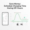 imageAutel Home Smart Electric Vehicle EV Charger up to 50Amp 240V IndoorOutdoor Car Charging Station with Level 2 WiFi and Bluetooth Enabled EVSE 25Foot CableDark GraySilver