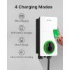 imageAutel Home Smart Electric Vehicle EV Charger up to 50Amp 240V IndoorOutdoor Car Charging Station with Level 2 WiFi and Bluetooth Enabled EVSE 25Foot CableDark GrayDriven Snow White