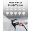 imageAutel Home Smart Electric Vehicle EV Charger up to 50Amp 240V IndoorOutdoor Car Charging Station with Level 2 WiFi and Bluetooth Enabled EVSE 25Foot CableDark GraySilver