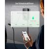 imageAutel Home Smart Electric Vehicle EV Charger up to 50Amp 240V IndoorOutdoor Car Charging Station with Level 2 WiFi and Bluetooth Enabled EVSE 25Foot CableDark GrayDark Gray