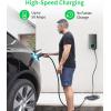 imageAutel Home Smart Electric Vehicle EV Charger up to 50Amp 240V IndoorOutdoor Car Charging Station with Level 2 WiFi and Bluetooth Enabled EVSE 25Foot CableDark GrayDark Gray