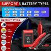 imageAutel MaxiBAS BT506 Car Battery Tester 6V 12V 1002000 CCA Auto Battery Analyzer Cranking Charging System Test Scan Tool Top Accuracy Adaptive Conductance in ampamp OutofVehicle Battery Load Tester