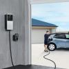 imageAutel MaxiCharger Home Electric Vehicle EV Charger up to 50 Amp 240V Level 2 WiFi and Bluetooth Enabled EVSE Hardwired IndoorOutdoor 25Foot Cable with Separate Holster SilverSilver